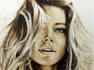 Женский портрет сухой кистью - Костин (2017)_0.png